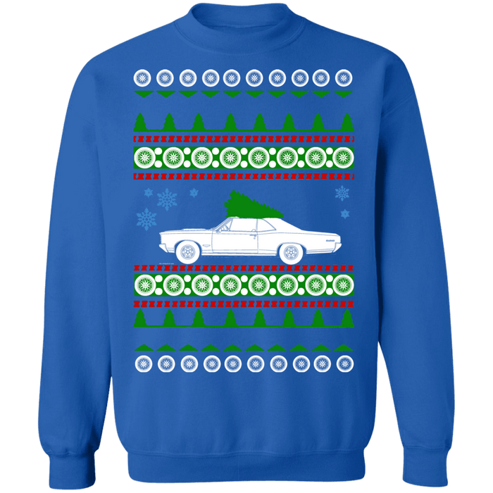 Pontiac GTO Hot Rod ugly Christmas Sweater Sweatshirt sweatshirt