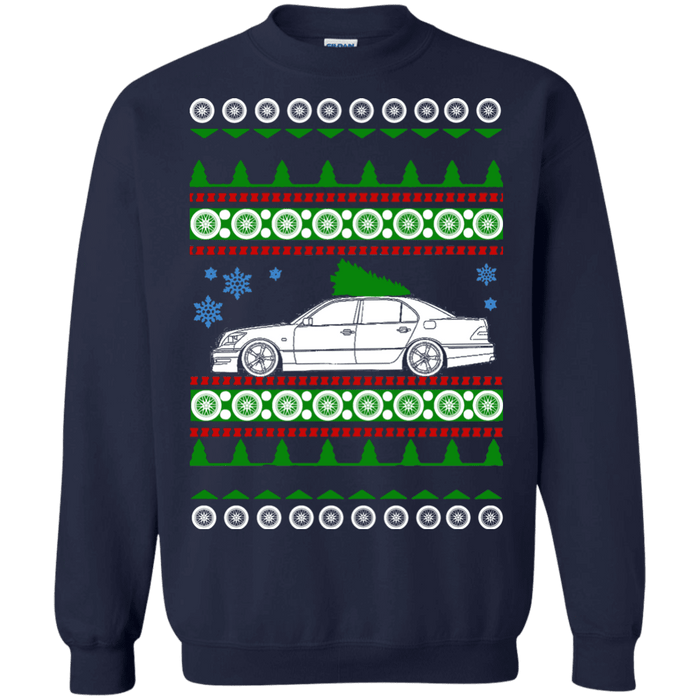 Lexus LS400 VIP Lowered Ugly Christmas Sweater sweatshirt