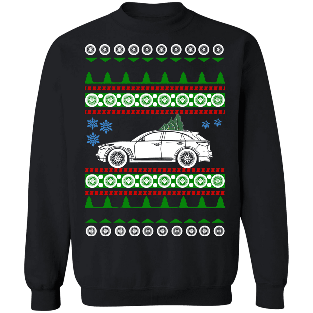 Infiniti fx35 2nd gen ugly christmas sweater