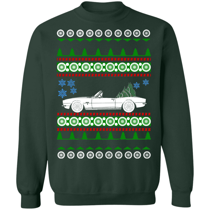 car like a 1967 Camaro Convertible Ugly Christmas Sweater Sweatshirt