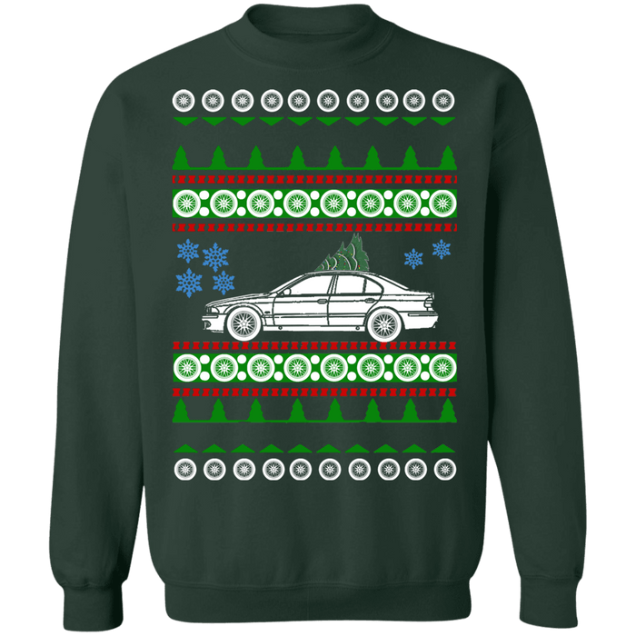 BMW E39 M5 Ugly Christmas Sweater new tree