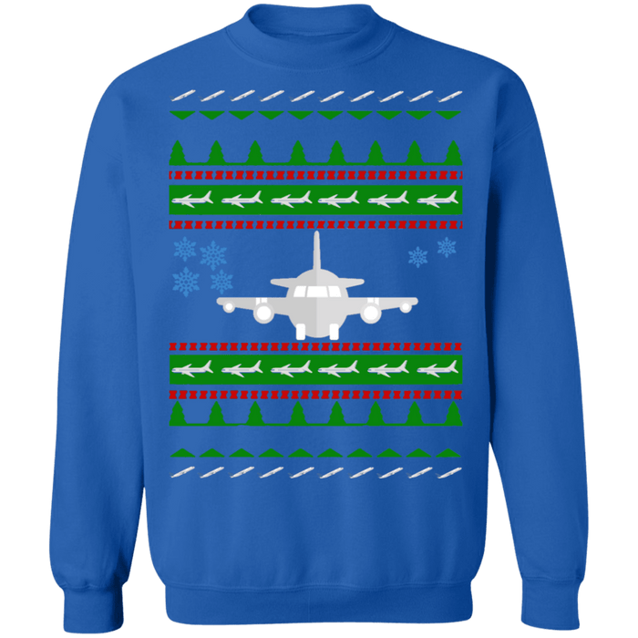 Commercial Airplane Ugly Christmas Sweater other colors