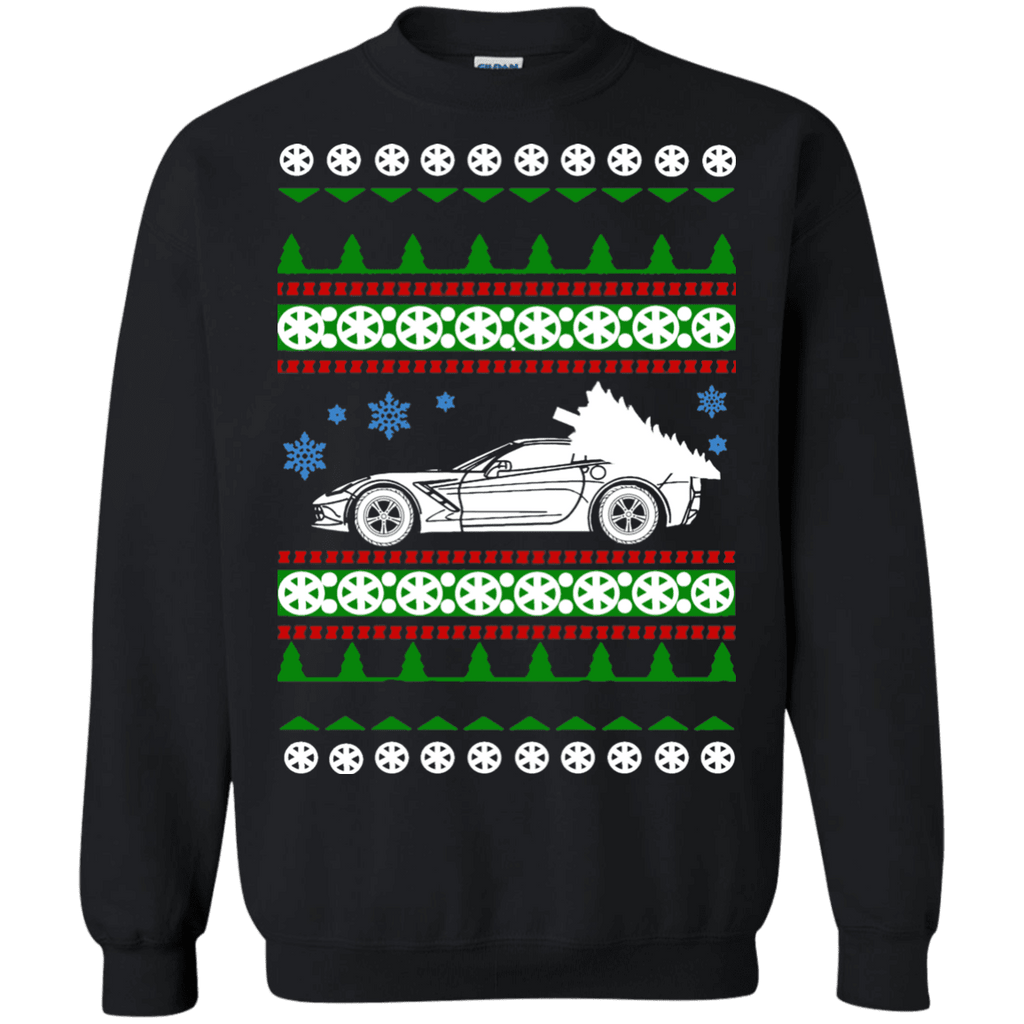 Corvette C7 Ugly Christmas Sweater sweatshirt