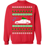 2005 Red CTS-V ugly christmas sweater