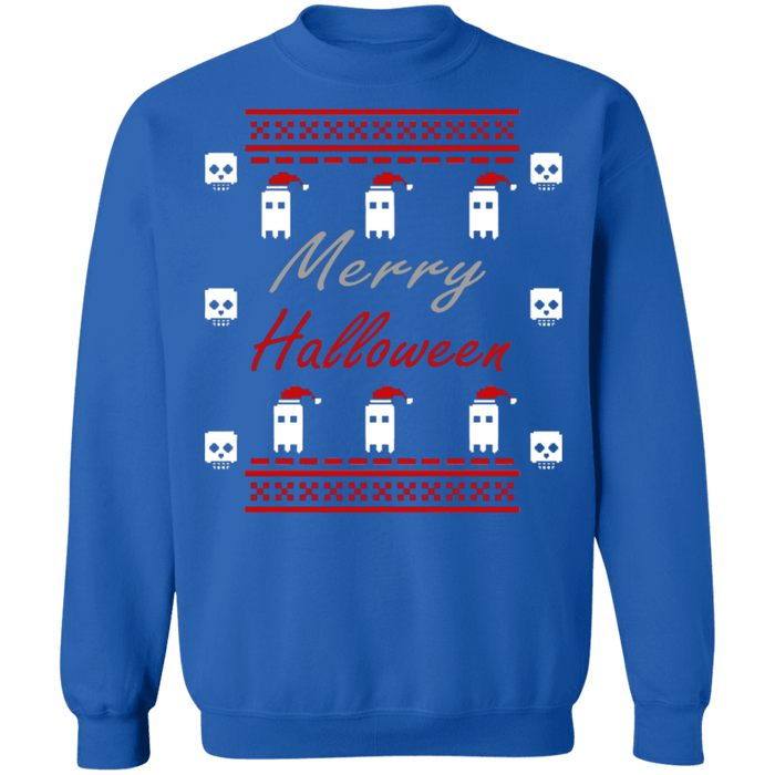 Merry Halloween Ugly Christmas Sweater sweatshirt