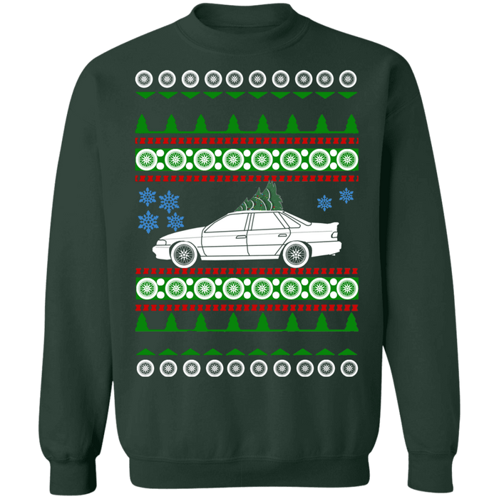 Ford Taurus SHO 1993 ugly christmas sweater