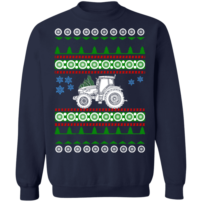 Farm Tractor Ugly Christmas Sweater