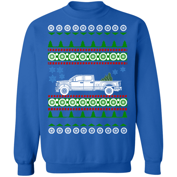 Truck 2019 Ford F450 Ugly Christmas Sweater Sweatshirt