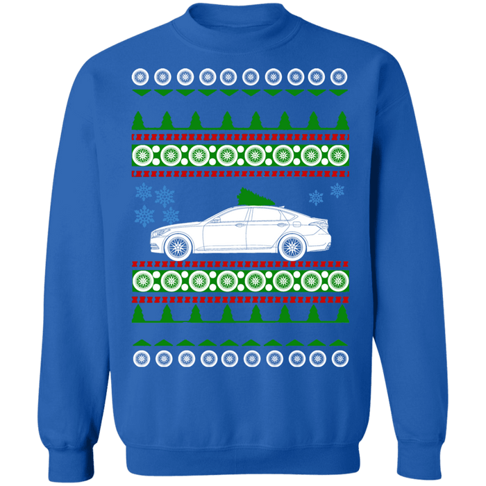 Genesis G80 Sport Ugly Christmas Sweater Hyundai sweatshirt