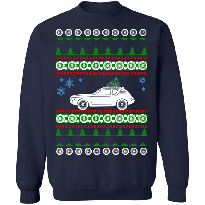 AMC Gremlin 1972 Ugly Christmas Sweater sweatshirt