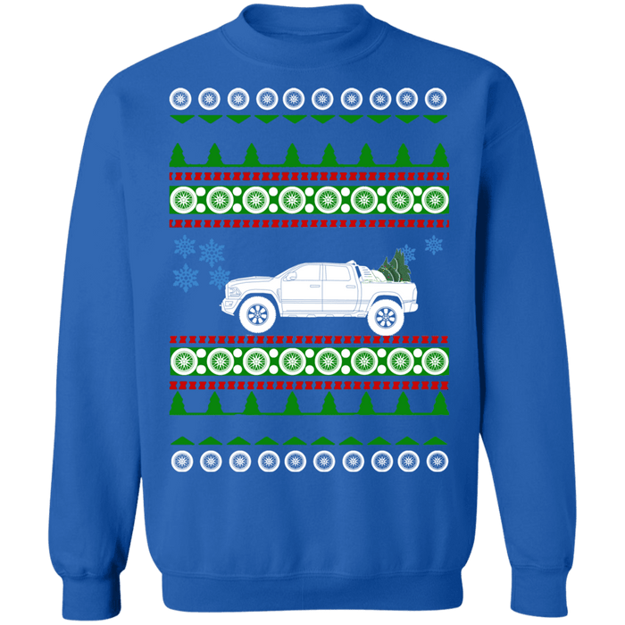 American Truck Like american car or truck like a  Ram Rebel Ugly Christmas Sweater Sweatshirt