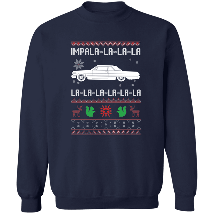 1963 Impala-lala Ugly Christmas Sweater Sweatshirt