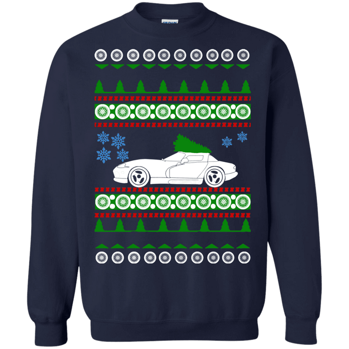 Viper 1st Generation american car or truck like a  Ugly Christmas Sweater sweatshirt