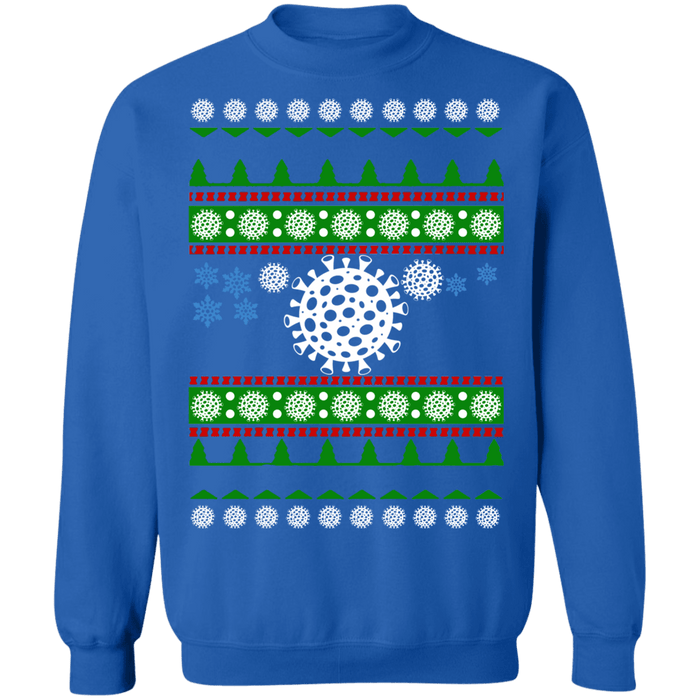 Coronavirus COVID-19 Ugly Christmas Sweater Sweatshirt