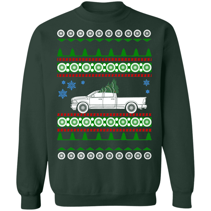 american car or truck like a  Ram 1500 2015 Ugly Christmas Sweater Sweatshirt sweatshirt