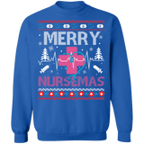 Merry Nursemas Nurse Nursing Ugly Christmas Sweater sweatshirt