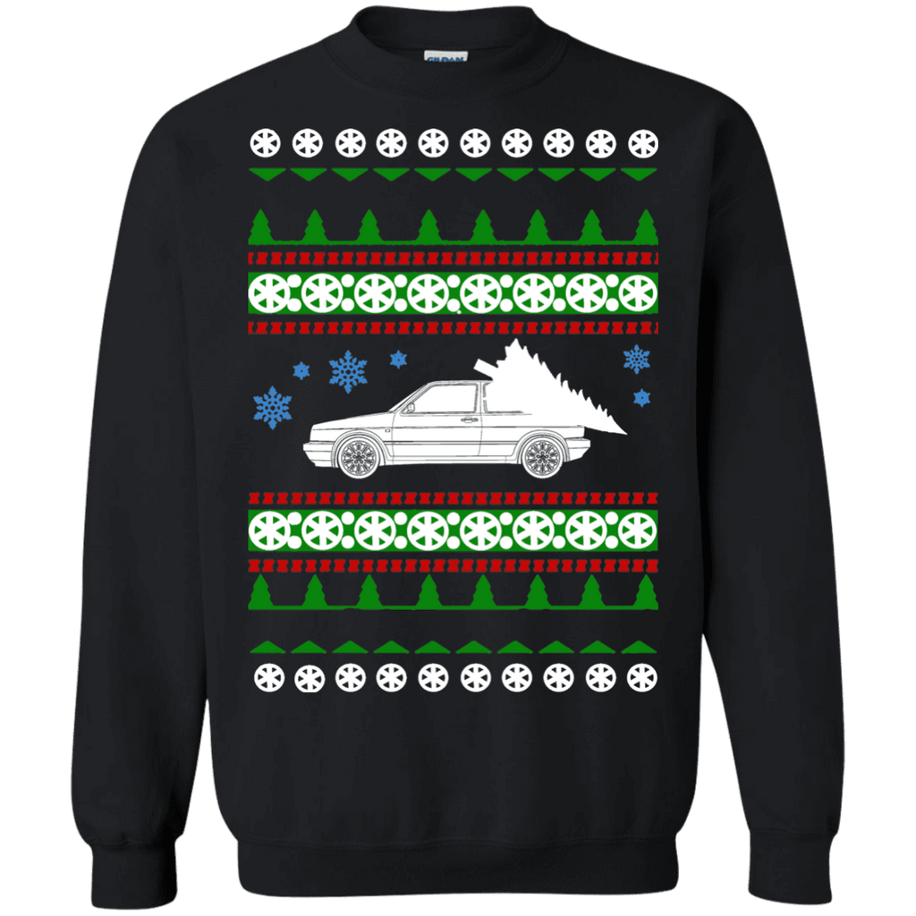 car like a mk2 Golf GTI Ugly Christmas Sweater sweatshirt