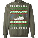 Payloader Pay Loader Excavator Ugly Christmas Sweater Heavy Equipment sweatshirt
