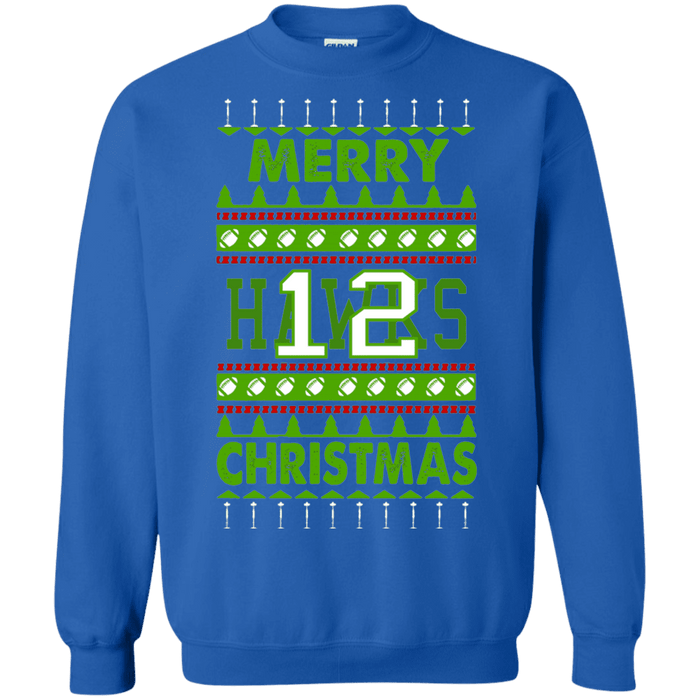 Seattle 12th Man Seahawks Fan Ugly Christmas Sweater PNW sweatshirt