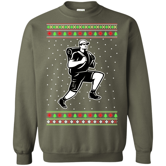 Hiker Hiking Ugly Christmas Sweater sweatshirt