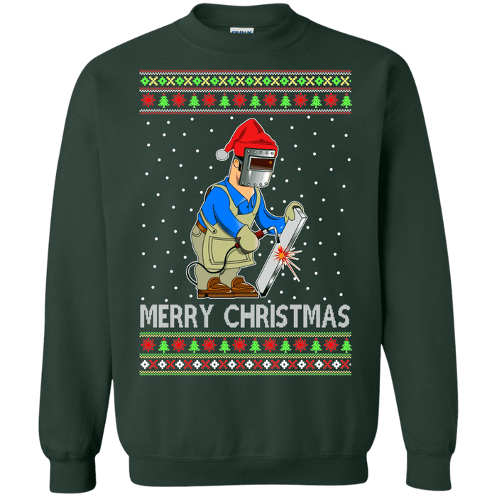 Welder Welding Fabrication Ugly Christmas Sweater sweatshirt