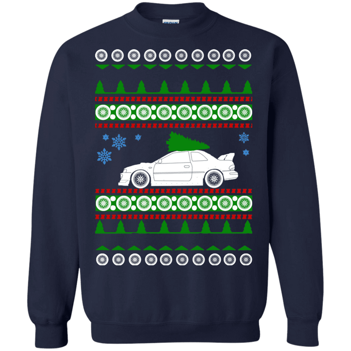 Japanese Car Impreza RS 22b Ugly Christmas Sweater sweatshirt