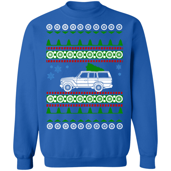 Toyota Land Cruiser FJ60 Ugly christmas sweater