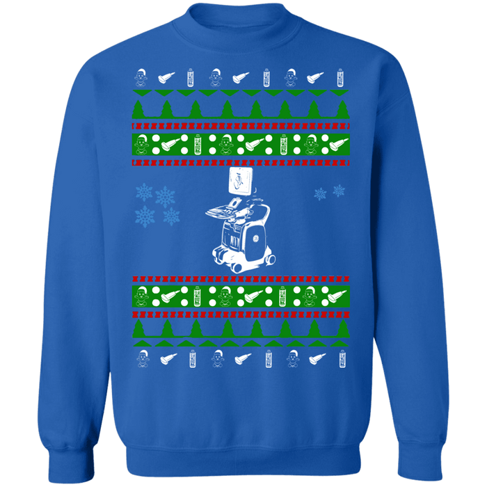 Sonographer Ultrasound Tech Ugly Christmas Sweater