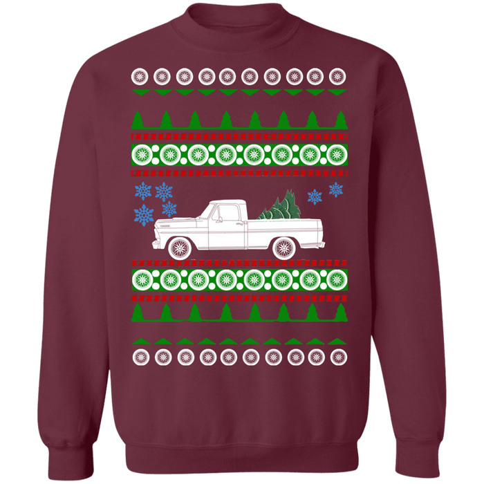 Ford F100 1967 Ugly christmas sweater