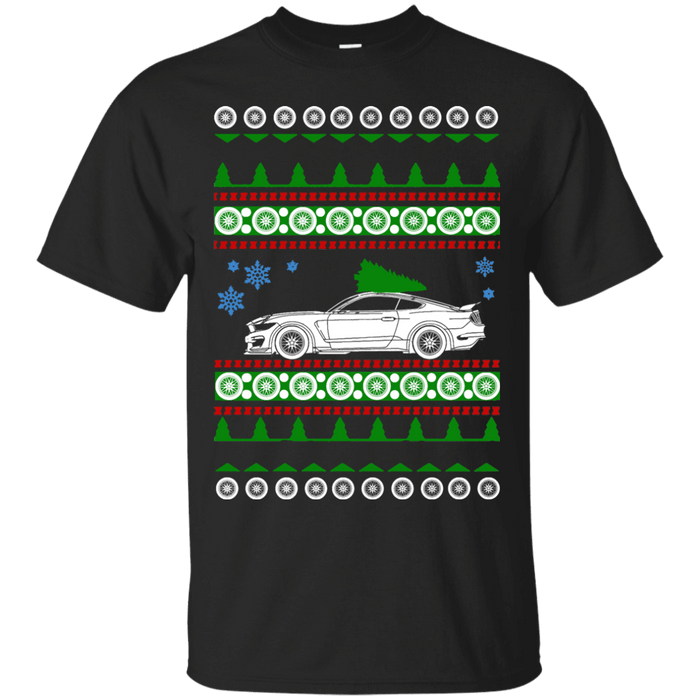 Mustang Shelby GT350R Ugly Christmas T-shirt sweatshirt