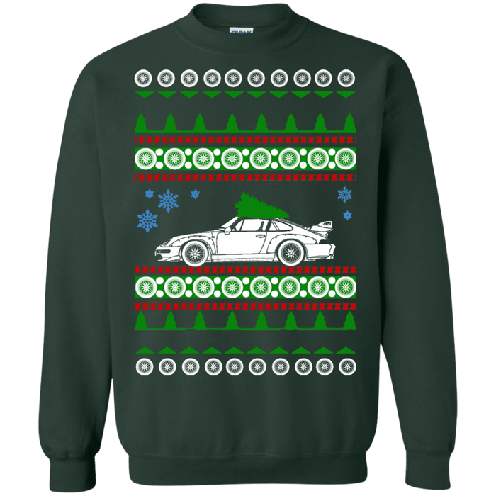 german car similar to a  993 Ugly Christmas Sweater sweatshirt