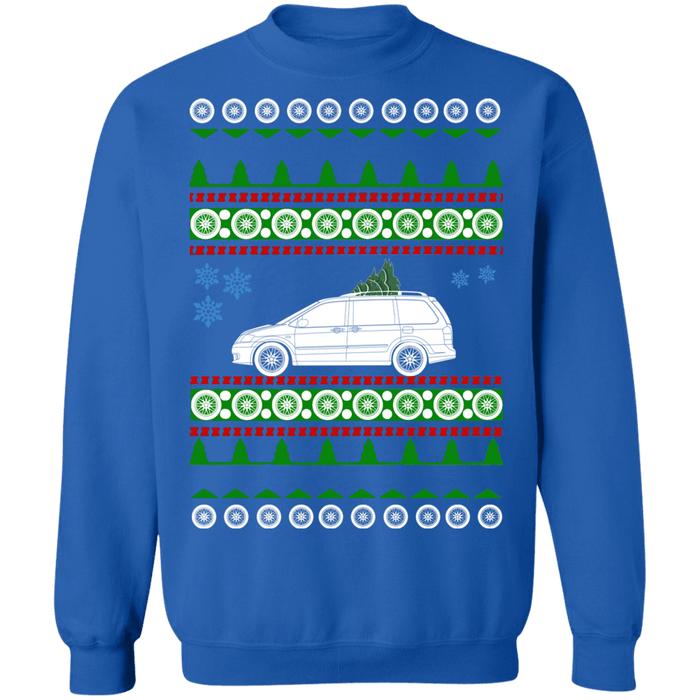 Mazda MPV Minivan Ugly christmas sweater 2nd gen