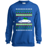 Audi R8 Kids Youth Ugly Christmas Sweater