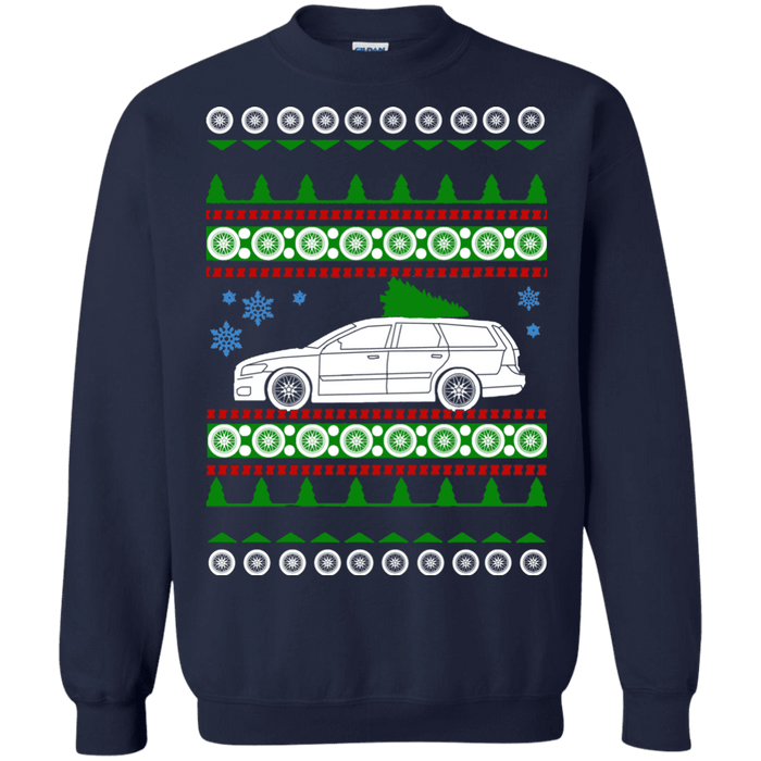 Swedish Car like a  V50 ugly Christmas Sweater sweatshirt