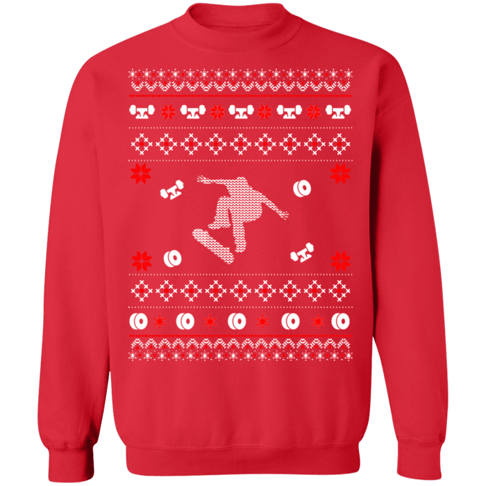 Skateboarding Ugly Christmas Sweater V2 sweatshirt