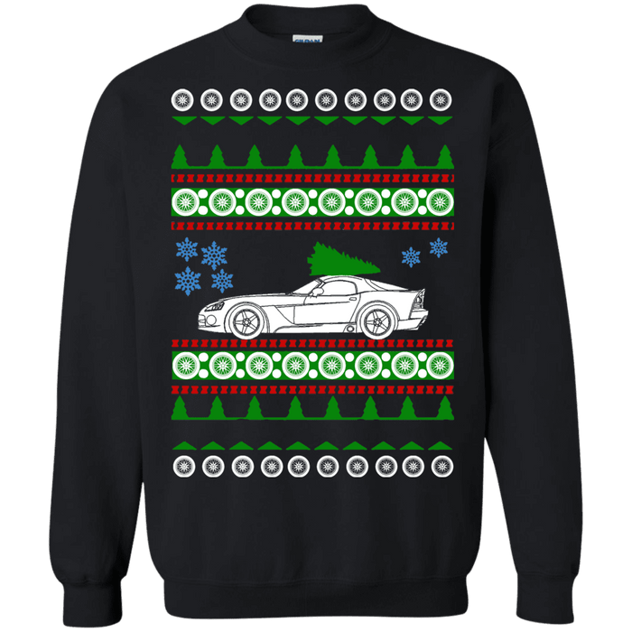 Car like a Viper 4th Generation Ugly Christmas Sweater sweatshirt