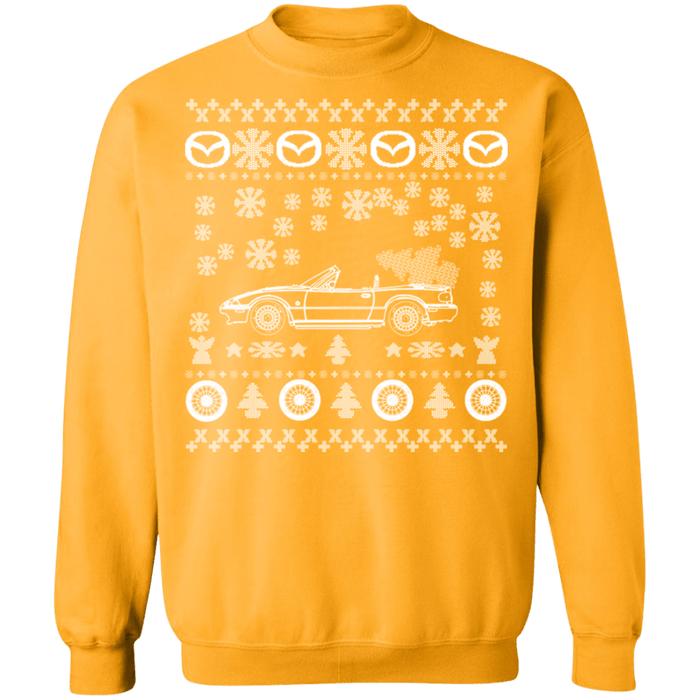 Mazda Miata NA Ugly Christmas Sweater new style more colors