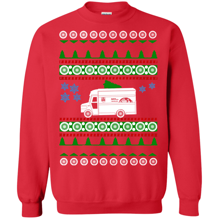 Delivery Truck UPS Ugly Christmas Sweater sweatshirt