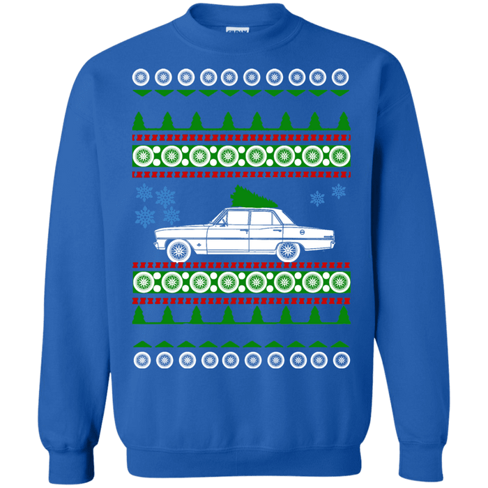 Chevy Nova II 2 1966 Ugly Christmas Sweater sweatshirt