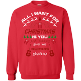 All I want for Christmas is Guitars Ugly Christmas Sweater sweatshirt