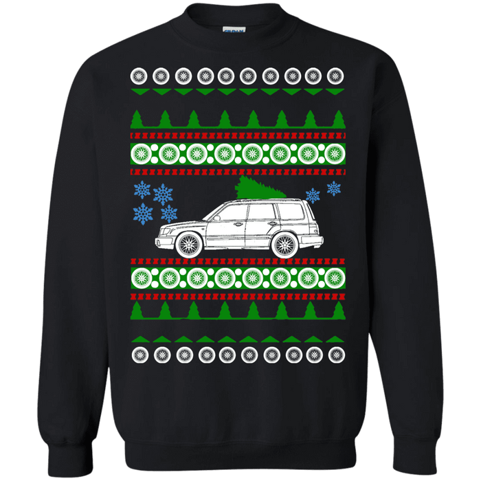 Forester 1998 Japanese Car Ugly Christmas Sweater sweatshirt