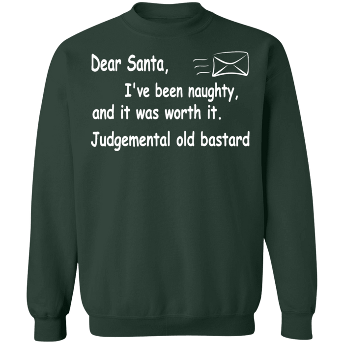 I've been naughty and it was worth it ugly christmas sweater sweatshirt