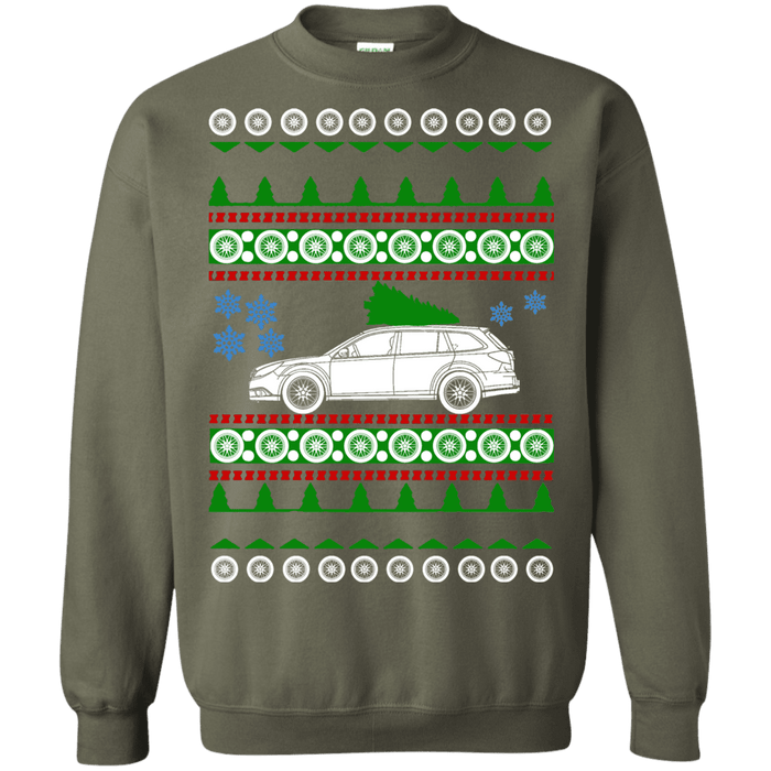 Station Wagon Japanese Car Outback 2018 Ugly Christmas Sweater sweatshirt