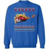 Firetruck Firemen ugly Christmas Sweater sweatshirt