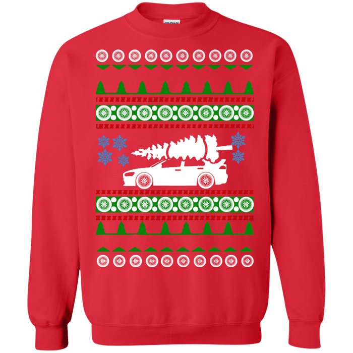 lancer Evo X white tree Ugly Christmas Sweater new sweatshirt