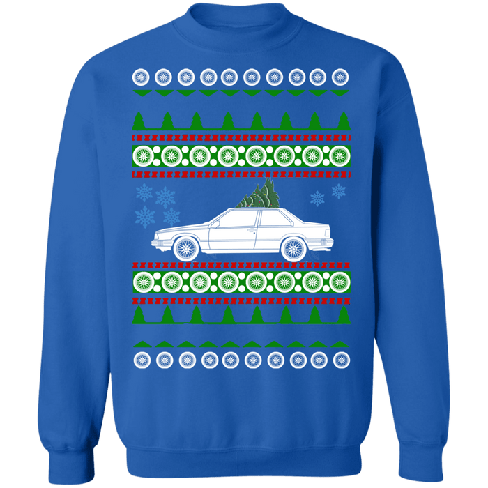 Swedish Car like Swedish Car like a  780 Bertone Ugly Christmas Sweater Sweatshirt