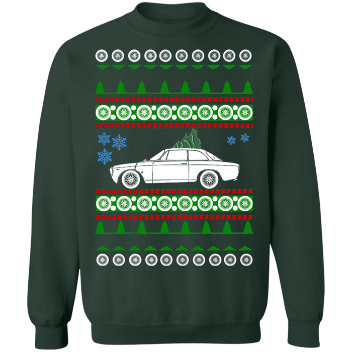 Alfa Romeo Giulia Sprint GTA ugly christmas sweater