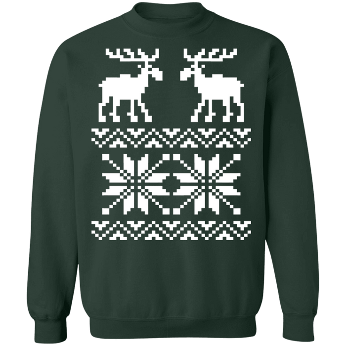 Moose Ugly Christmas Sweater sweatshirt