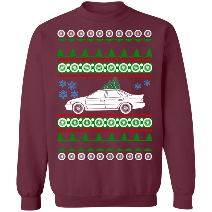 Ford Taurus SHO 1993 ugly christmas sweater