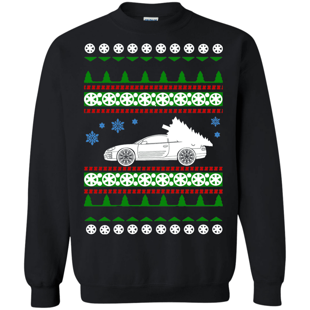 Mitsubishi Eclipse 3 Ugly Christmas Sweater sweatshirt